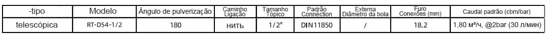 Bocal Telescópico CY-SS