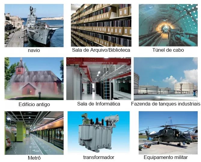 Bico de névoa de água tipo aberto de alta pressão
