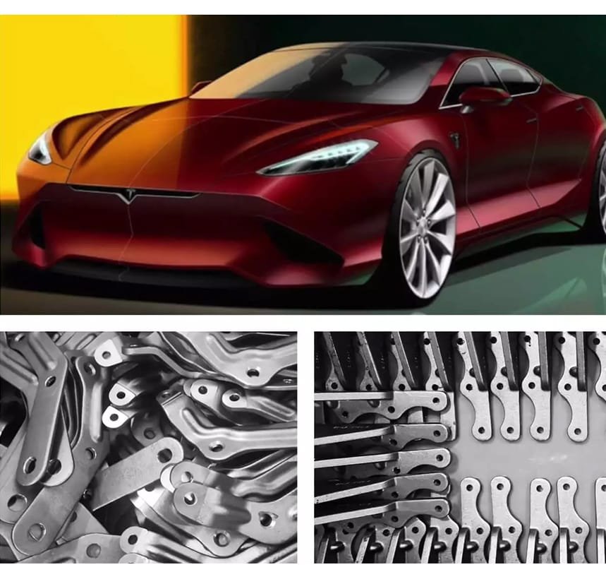 Auto parts processing